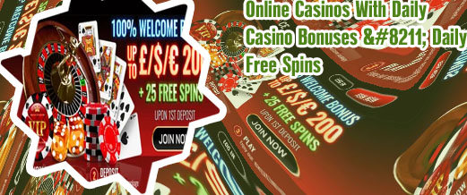 Casino daily free spins