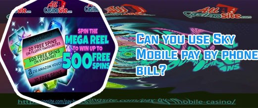 Casino sites you can pay by phone bill