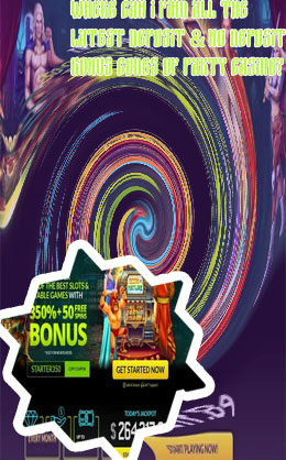 Party casino no deposit